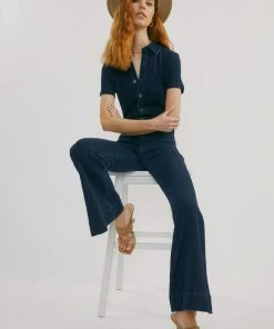 KANCAN Daya Super Flare Jumpsuit