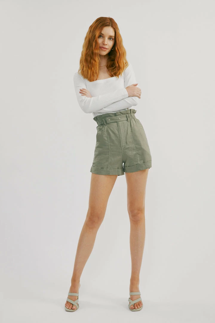 KANCAN Marco Ultra High Rise Paperbag Shorts New Arrivals 3 KANCAN Marco Ultra High Rise Paperbag Shorts New Arrivals