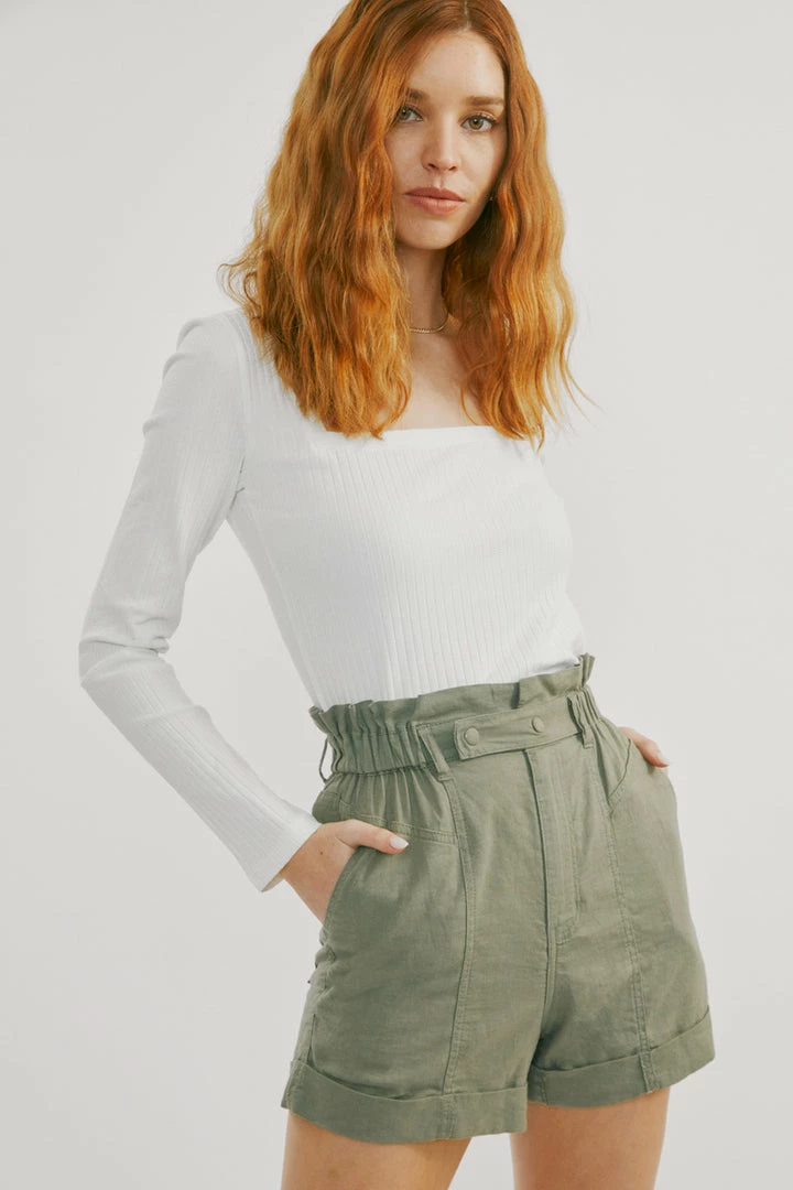 KANCAN Marco Ultra High Rise Paperbag Shorts New Arrivals 4 KANCAN Marco Ultra High Rise Paperbag Shorts New Arrivals