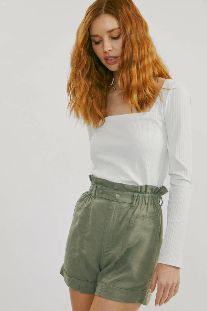 KANCAN Marco Ultra High Rise Paperbag Shorts New Arrivals 6 KANCAN Marco Ultra High Rise Paperbag Shorts New Arrivals