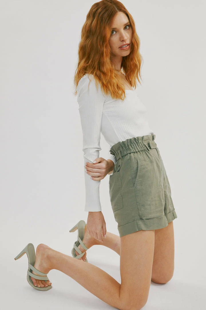 KANCAN Marco Ultra High Rise Paperbag Shorts New Arrivals 11 KANCAN Marco Ultra High Rise Paperbag Shorts New Arrivals