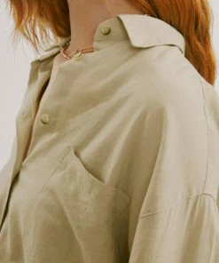 KANCAN Jeeves Oversized Shirt Shirts & Tops