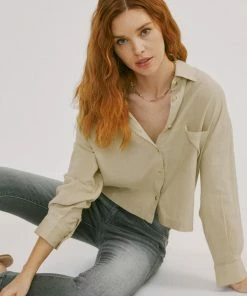 KANCAN Jeeves Oversized Shirt Shirts & Tops