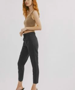 KANCAN New Arrivals Daryn Mid Rise Cigarette Jogger