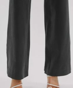 Official Kancan USA New Arrivals Tinley Mid Rise Wide Leg Pants
