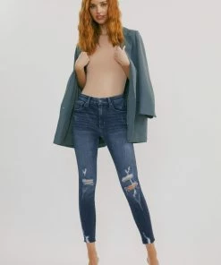 KANCAN Gwen High Rise Ankle Skinny Jeans