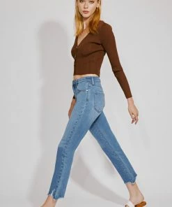 KANCAN Danielle High Rise Straight Fit Jeans New Arrivals