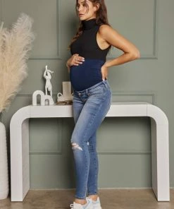 KANCAN Rainie Maternity Ankle Skinny Jeans 11 KANCAN Rainie Maternity Ankle Skinny Jeans