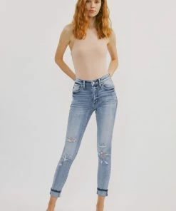 KANCAN New Arrivals Keigan High Rise Ankle Skinny