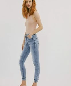 KANCAN New Arrivals Keigan High Rise Ankle Skinny