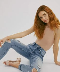 KANCAN New Arrivals Keigan High Rise Ankle Skinny