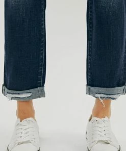 KANCAN Alena Mid Rise Slim Boyfriend Jeans