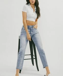 KANCAN Diane High Rise Mom Jeans