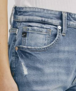 KANCAN New Arrivals Mariko High Rise Slim Straight Jeans