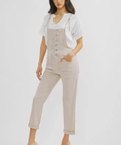 Official Kancan USA Marceline Straight Leg Overalls New Arrivals