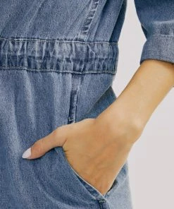 KANCAN Virginia Button-Down Shirt Dress New Arrivals