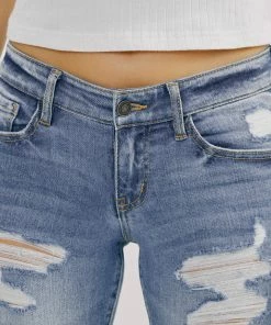 Official Kancan USA New Arrivals Casey Low Rise Bootcut Jeans