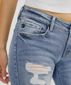 Official Kancan USA New Arrivals Casey Low Rise Bootcut Jeans