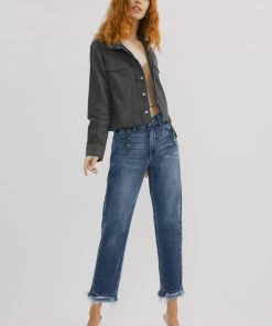 KANCAN New Arrivals Shiza High Rise Wide Leg Jeans