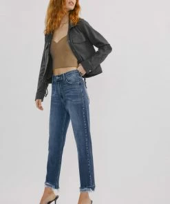 KANCAN New Arrivals Shiza High Rise Wide Leg Jeans