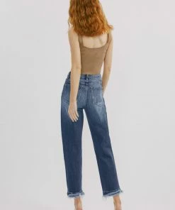 KANCAN New Arrivals Shiza High Rise Wide Leg Jeans