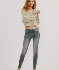 Official Kancan USA New Arrivals Jenner Mid Rise Super Skinny Jeans