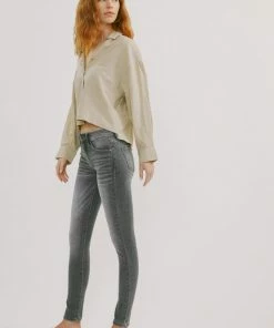 Official Kancan USA New Arrivals Jenner Mid Rise Super Skinny Jeans