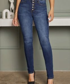 KANCAN Candice High Rise Super Skinny Jeans - Curvy 31 KANCAN Candice High Rise Super Skinny Jeans - Curvy