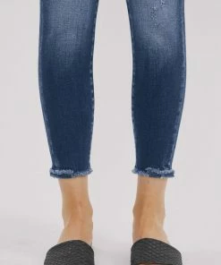 KANCAN Landon Mid Rise Ankle Skinny Jeans