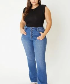 KANCAN Yvette High Rise Flare Jeans - Plus