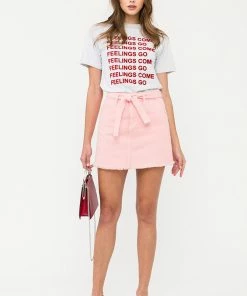KANCAN Shorts & Skirts Eleanor Belted Mini Skirt
