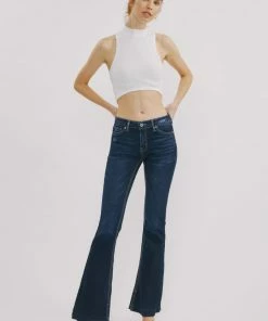 KANCAN Heidi Mid Rise Flare Jeans