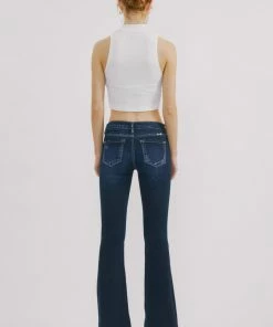 KANCAN Heidi Mid Rise Flare Jeans