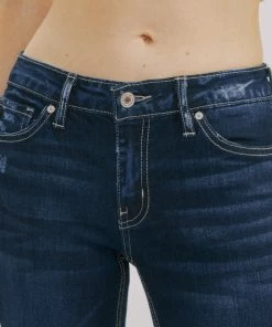 KANCAN Heidi Mid Rise Flare Jeans