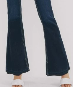 KANCAN Heidi Mid Rise Flare Jeans