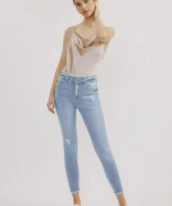 KANCAN Danica High Rise Ankle Skinny Jeans