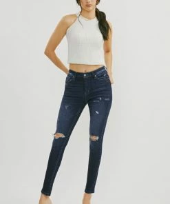 KANCAN Hilarie High Rise Super Skinny Jeans