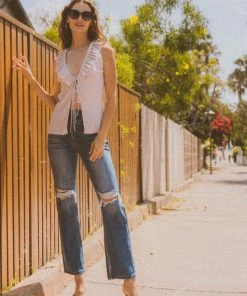 KANCAN Dixon Ultra High Rise 90's Boyfriend Jeans