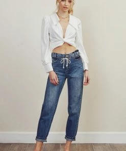 KANCAN Dahlia Ultra High Rise Slouch Fit Jeans