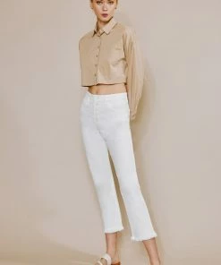 KANCAN Taurus High Rise Straight Leg Jeans