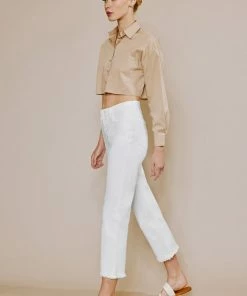 KANCAN Taurus High Rise Straight Leg Jeans