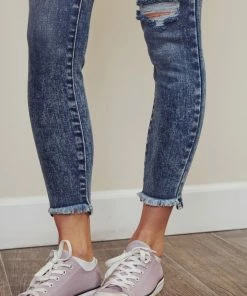 KANCAN Lizzie High Rise Ankle Skinny Jeans