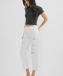 KANCAN Sierra High Rise Straight Jeans Straight Leg
