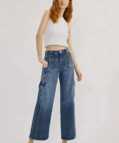 KANCAN Jayden High Rise Skater Jeans New Arrivals