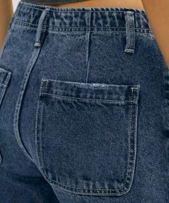 KANCAN New Arrivals Sterling High Rise 90's Wide Leg Jeans