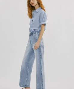 KANCAN New Arrivals Sterling High Rise 90's Wide Leg Jeans