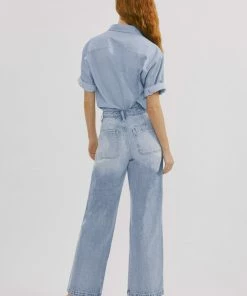 KANCAN New Arrivals Sterling High Rise 90's Wide Leg Jeans