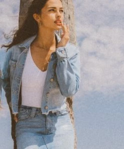 KANCAN New Arrivals Yuri Cropped Shacket