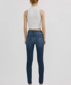 KANCAN Lacey High Rise Super Skinny Jeans