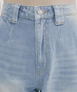 KANCAN Straight Leg Neeko Ultra High Rise Balloon Fit Jeans